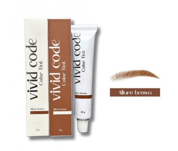 Vopsea de sprancene VIVID ALLURE BROWN